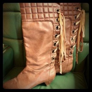 Lace Up Boho Boots